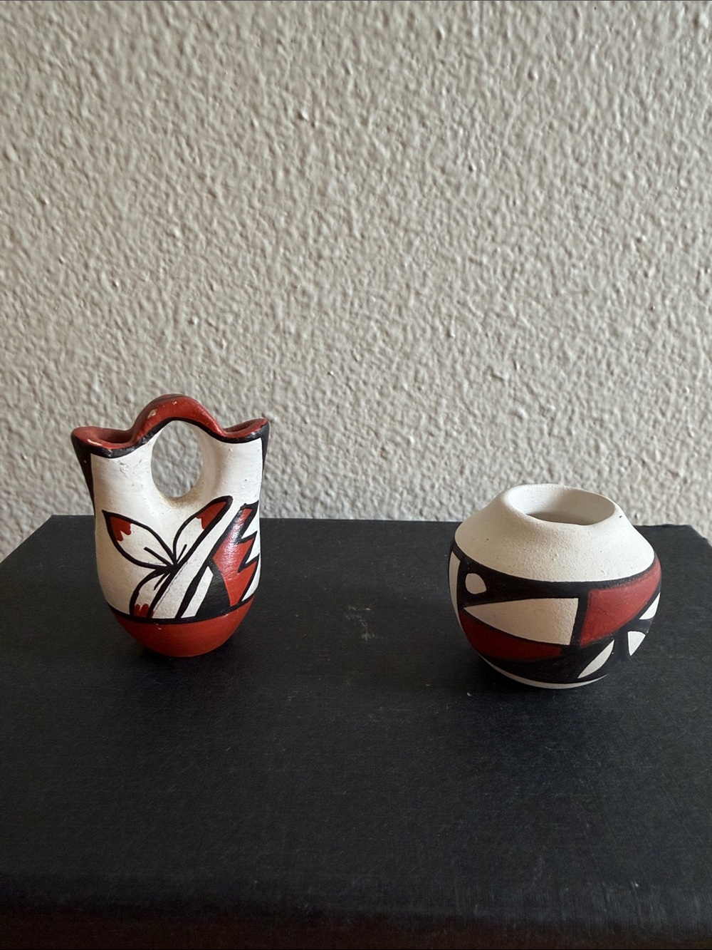 Miniature Southwestern Pottery-two pieces